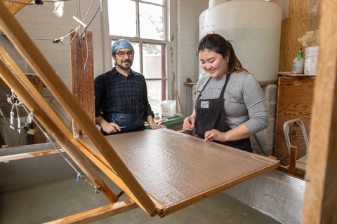 An immersion in Japanese paper arts | Graduate College - The