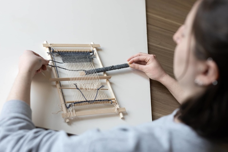 Victoria Priola's loom model