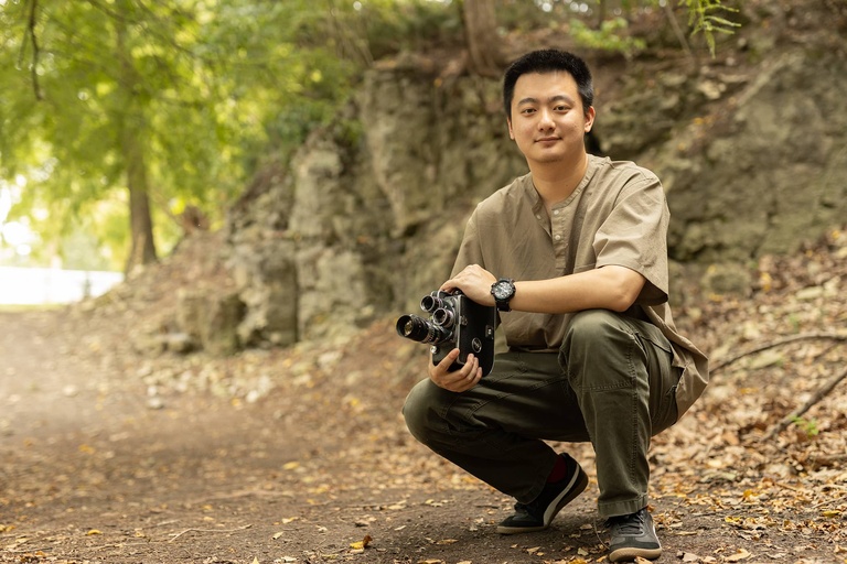 Getong Wang, MFA student in Cinematic Arts