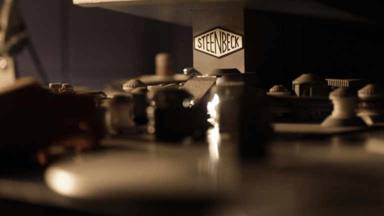 Getong Wang at the editing table