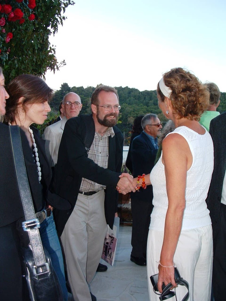 Chris Merrill at the New Symposium, Greece and Ukraine