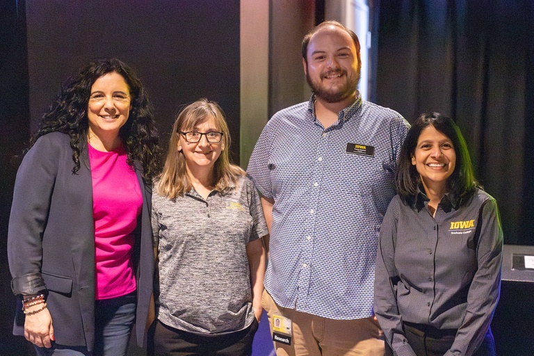 Ana Rodriguez, Shelly Campo, Travis Fischer, Saba Ali