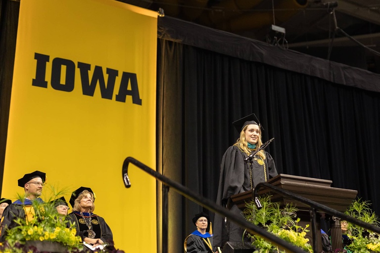 Masters commencement spring 2026, Airiana Mohr