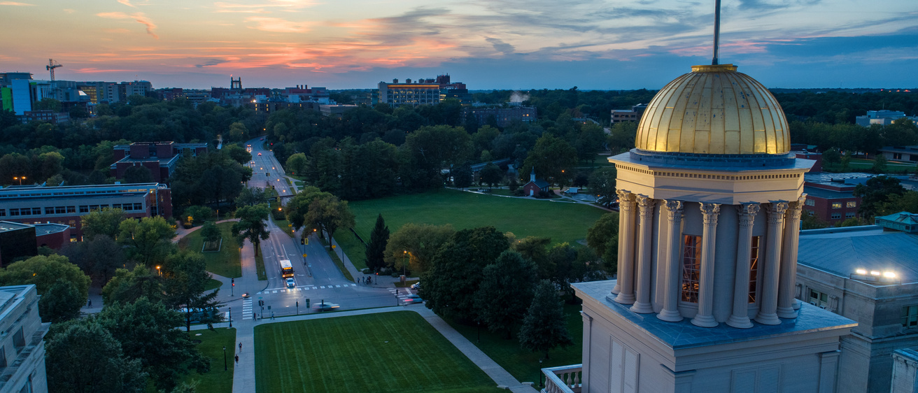 Old Capital dome drone picture