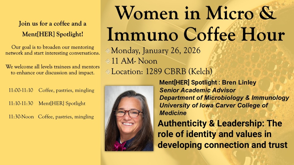 Women In  Micro & Immuno Coffee Hour promotional image